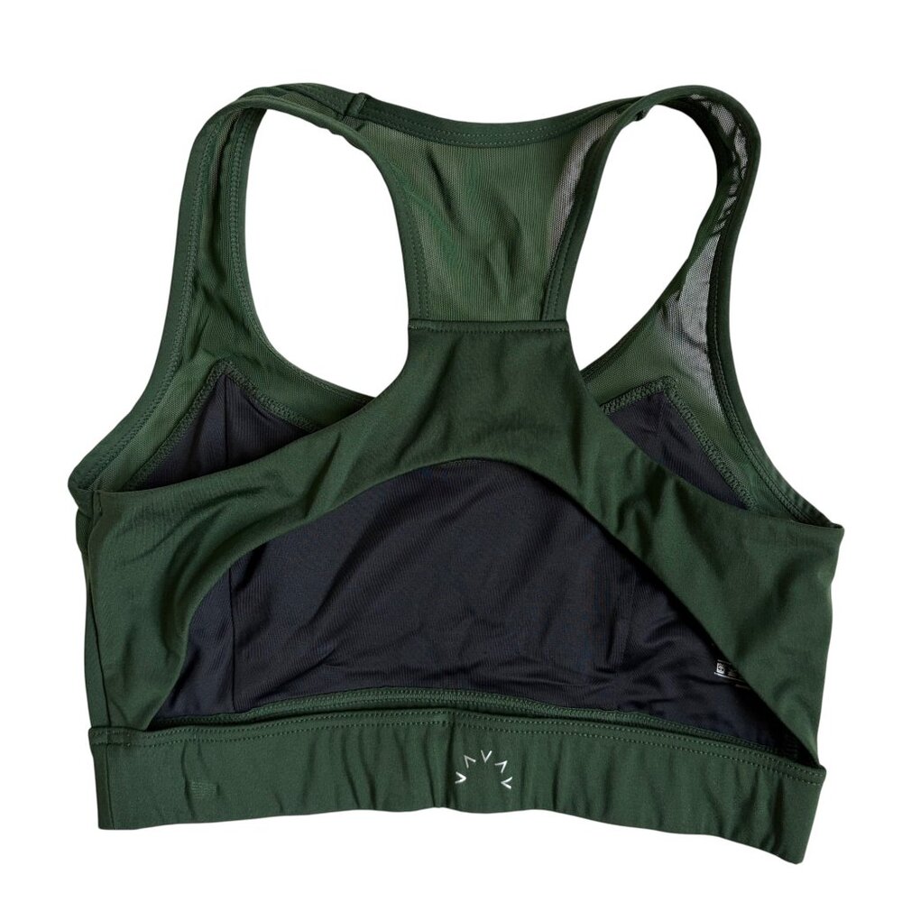 Varley Bandini Crop Sports Bra (Green) - Size XS - Picture 3 of 9